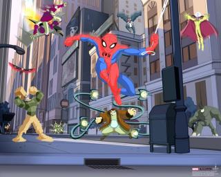 3D  tapeta SPIDER MAN
