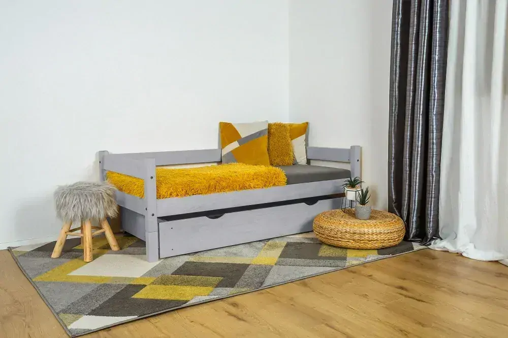 MAXIDO Dětská postel Mia s přistýlkou 160x80 Šedá