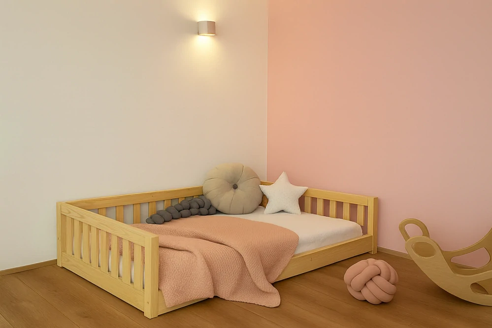 MAXIDO Dětská postel Maxim 200 x 90 přírodní