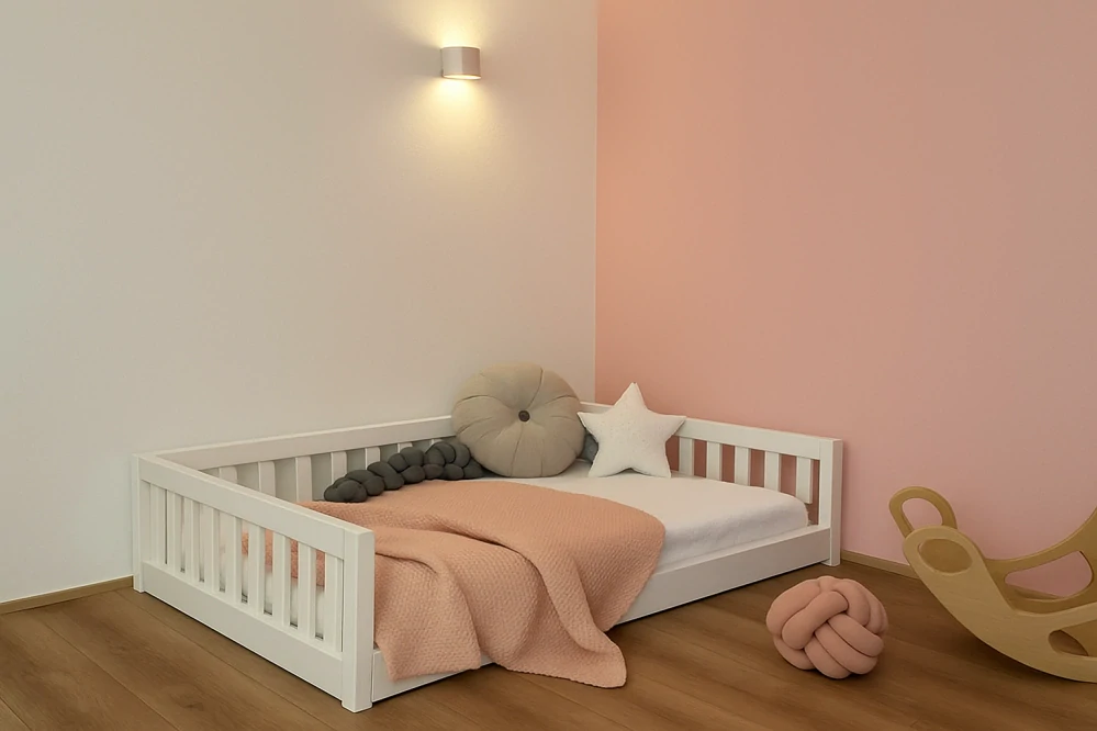 MAXIDO Dětská postel Maxim 200 x 120 bílá