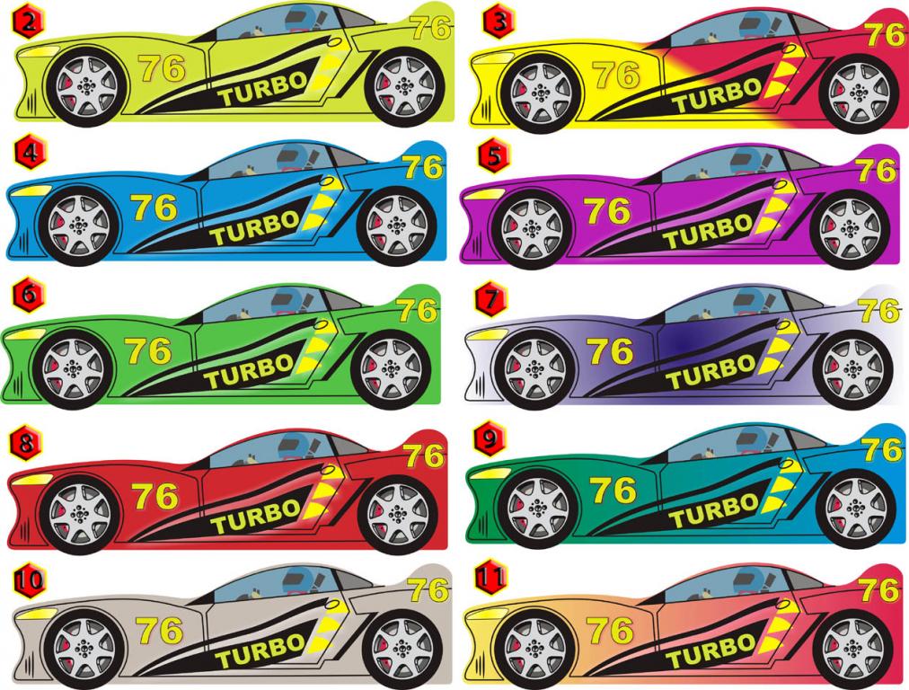 Dětská postel Speedy 140x70cm 