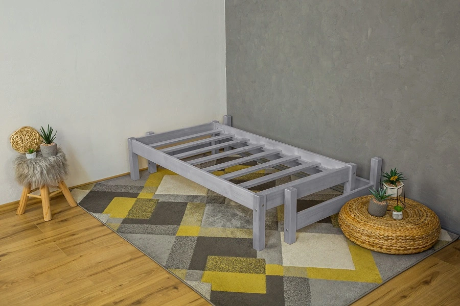 MAXIDO Podstavec s přistýlkou pod postele Maxido 160x80 přírodní