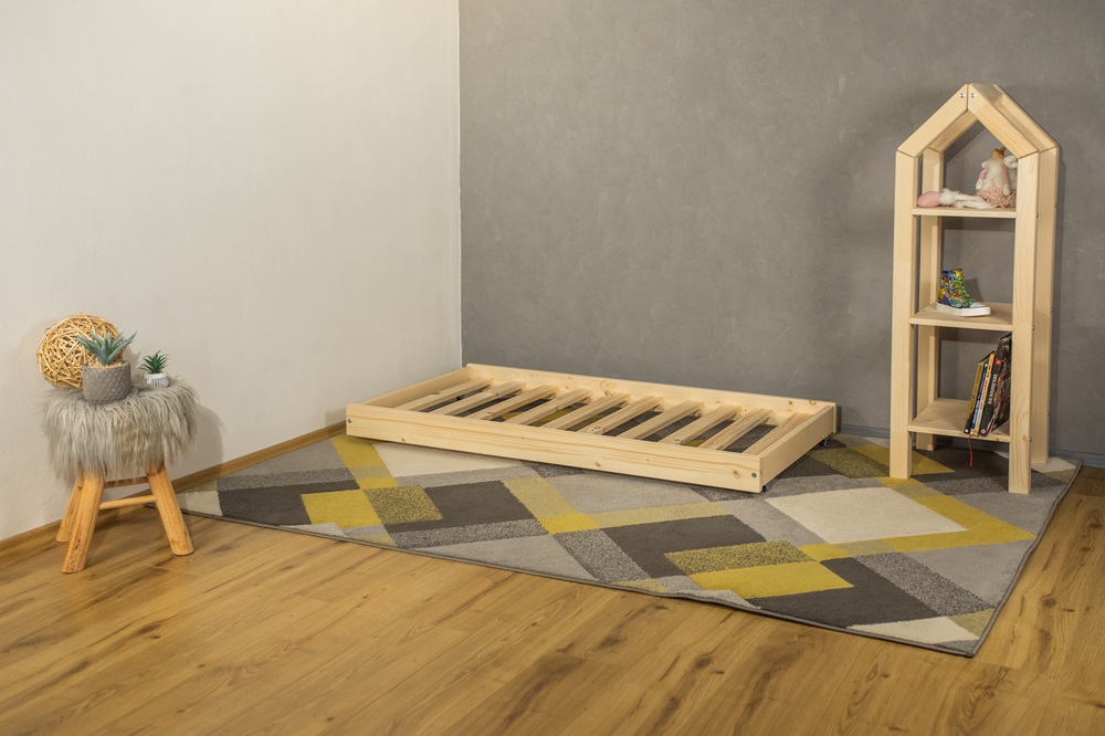 MAXIDO Přistýlka včetně roštu Vigo 190 x 90 šedá