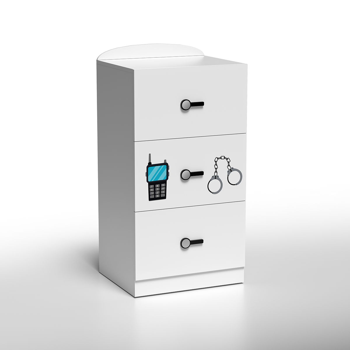 Komoda do dětského pokoje Policie - 60