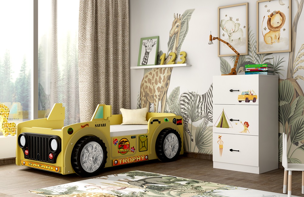 Komoda do dětského pokoje Safari - 60