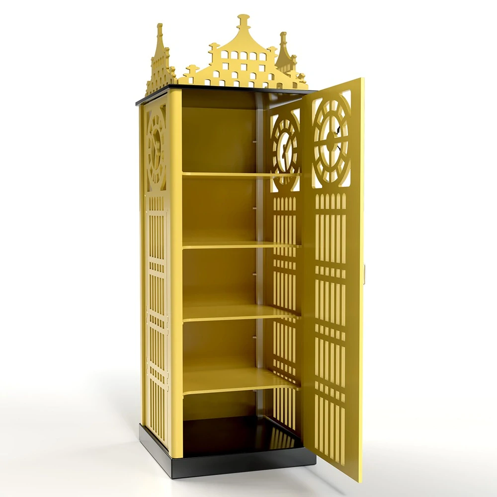 Výstavní Vitrína - Skříň - Big Ben 80 x 80