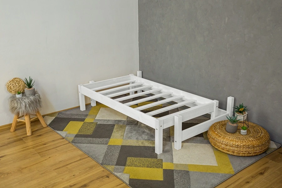 MAXIDO Podstavec s přistýlkou pod postele Maxido 160x80 přírodní