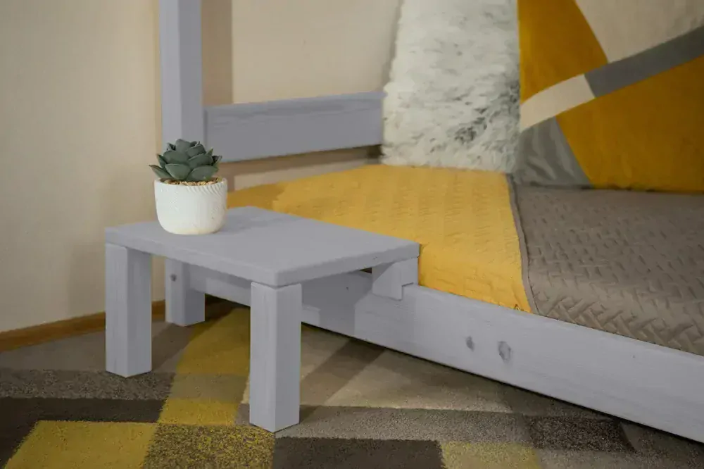 MAXIDO Dětský noční stolek Tomík 40 x 30 cm přírodní