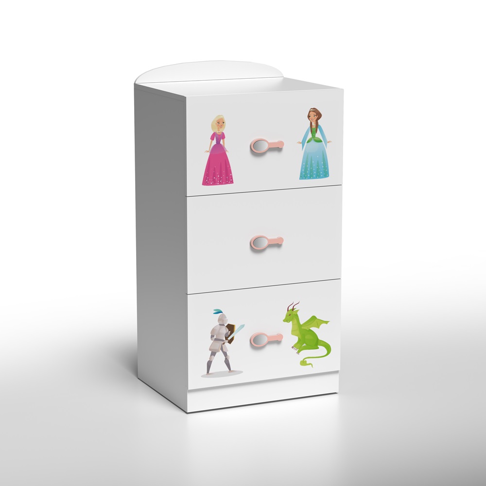 Komoda do dětského pokoje Princezna - 60