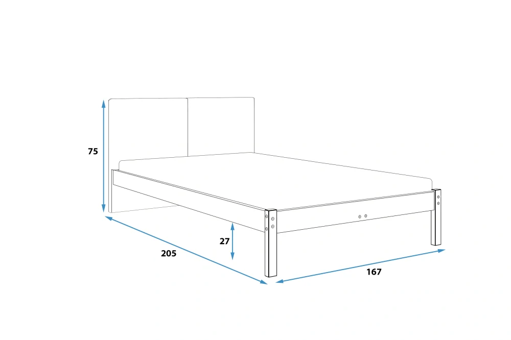 Postel z masívu Galaxy