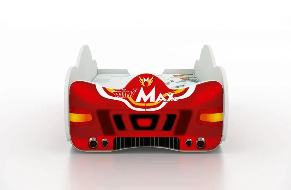 Dětská auto postel Minimax 180x90 - červená