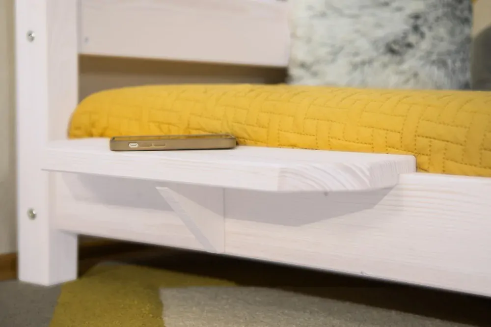 Závěsná police k posteli Zaoblená