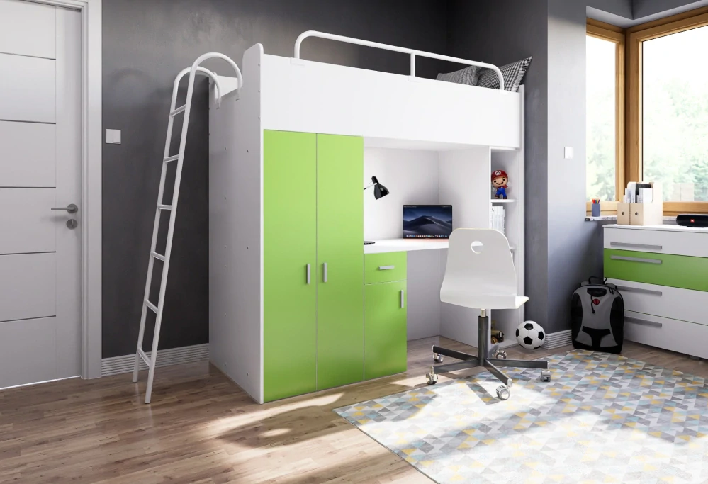 Patrová postel Luna 190 x 80 Mat