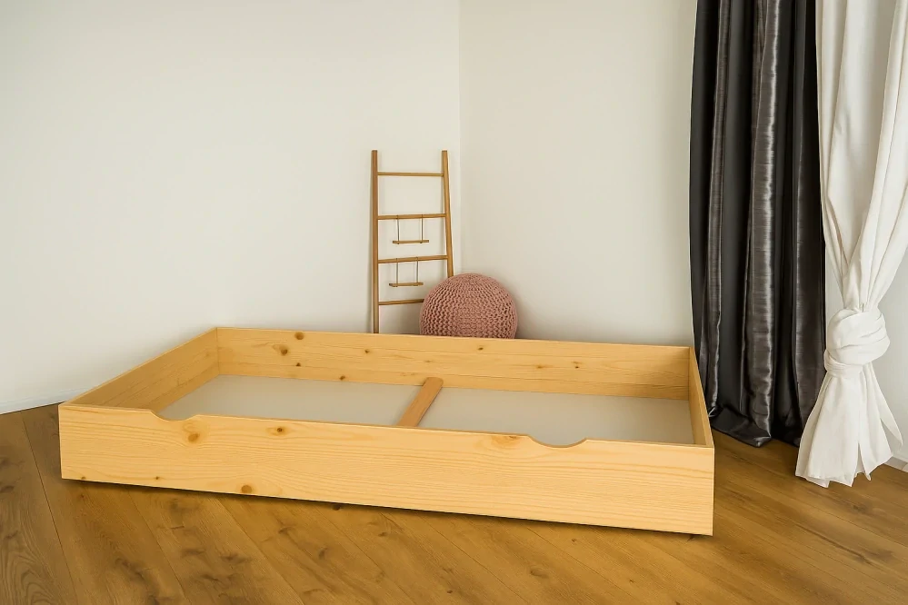 MAXIDO Dětská postel domeček Vali - jeden šuplík 180x80 - Šedá