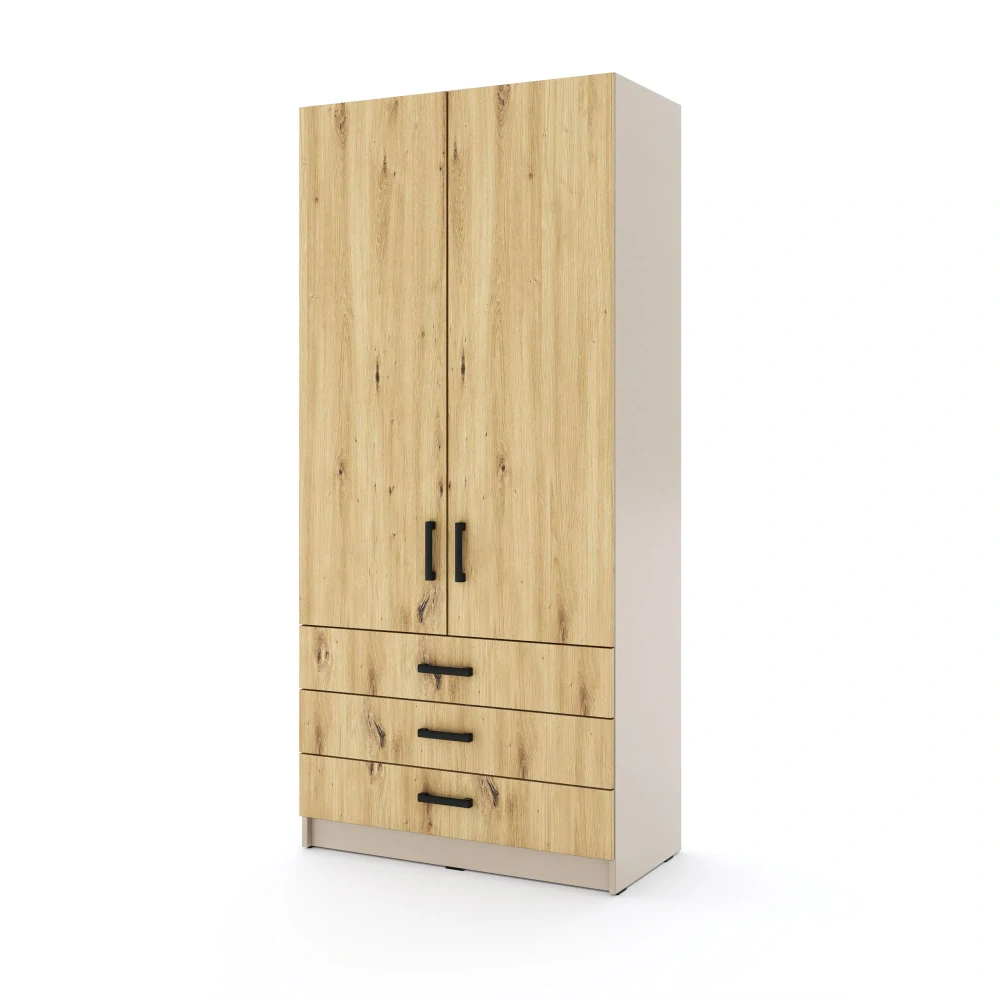 Sestava nábytku do dětského pokoje Sigma - Kašmír - dub/dub