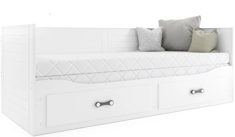 Rozkládací postel Hermes 200x80  - Kašmír - bez matrace