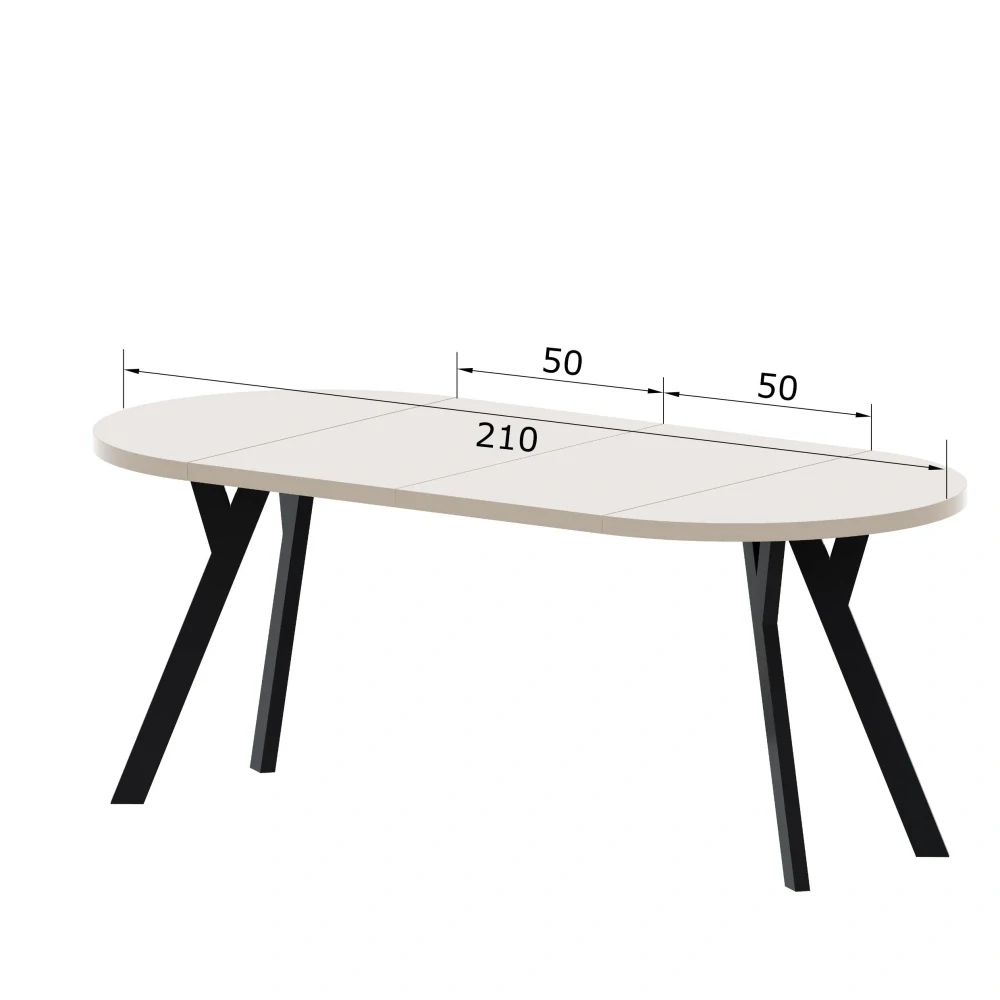 Rozkládací stůl Roxi 110 cm
