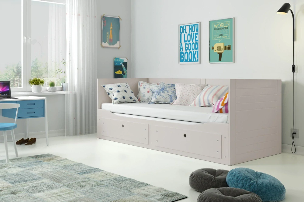 Rozkládací postel Hermes 200x80 - Kašmír