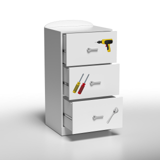 Komoda do dětského pokoje Cars - 60