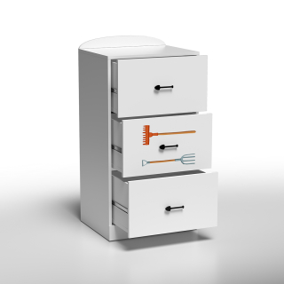 Komoda do dětského pokoje Farma - 60