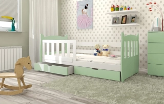 Dětská postel s úložným prostorem Milky 160 x 75 