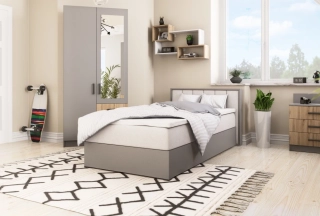 Postel Sigma s matrací - Šedá