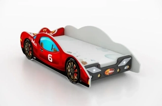 Dětská auto postel Minimax 180x90 - červená